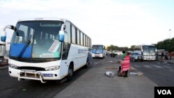 Botswana-Zimbabwe buses