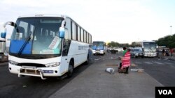 Botswana-Zimbabwe buses