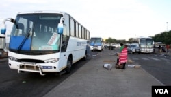 Botswana-Zimbabwe buses