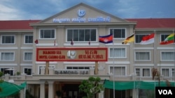 Một sòng bạc do Trung Quốc xây dựng ở thành phố cảng Sihanoukville, Campuchia