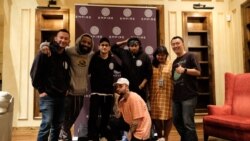Afgan bersama produser dan musisi di AS saat menggarap album di studio EMPIRE (dok: EMPIRE/Trinity Optima Production)