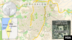 Clashes arose over access to this Jerusalem holy site.