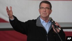 2015年12月15日在土耳其因斯里克空军基地发表讲话