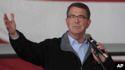 Menteri Pertahanan Amerika, Ash Carter (foto: dok).