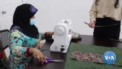 U.S. Charity Provides Refugee Women With Sewing Lessons