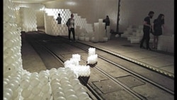 Thousands of Balls Become Underground Art Exhibit