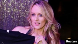 Stormy Daniels, la actriz porno que dice haber mantenido un amorío con Donald Trump.