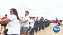 Washington Dulles Airport Charity Plane Pull Draws Thousands