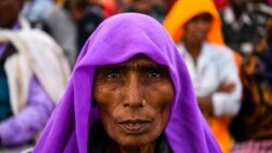 Une participante à la «Marche de la dignité» réclamant la justice pour les victimes de violences sexistes, à New Delhi, en Inde, le 22 février 2019. (AFP)