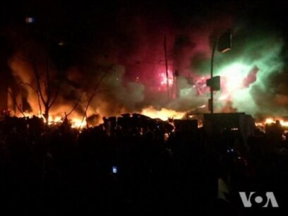 Protests Continue into Thursday in Ukraine