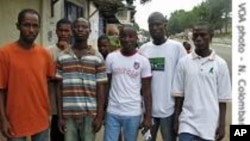 Betting is growing popular among young jobless Liberians in Monrovia.