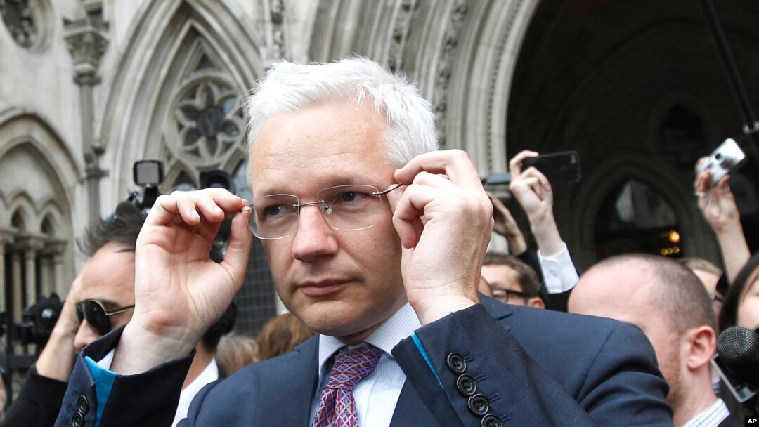Julian Assange washinze Wikileaks