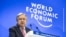 TOPSHOT - Sekretaris Jenderal PBB Antonio Guterres menyampaikan pidato dalam pertemuan tahunan Forum Ekonomi Dunia (WEF) di Davos, 22 Januari 2025. (FABRICE COFFRINI / AFP)