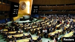 联合国大会就俄罗斯入侵乌克兰举行第11次紧急特别大会（2022年3月2日）