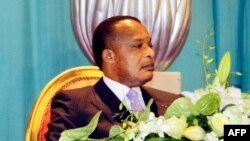 Le président de la République du Congo Denis Sassou Nguesso
