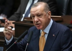 Cumhurbaşkanı Recep Tayyip Erdogan, partisinin grup toplantısında konuştu.