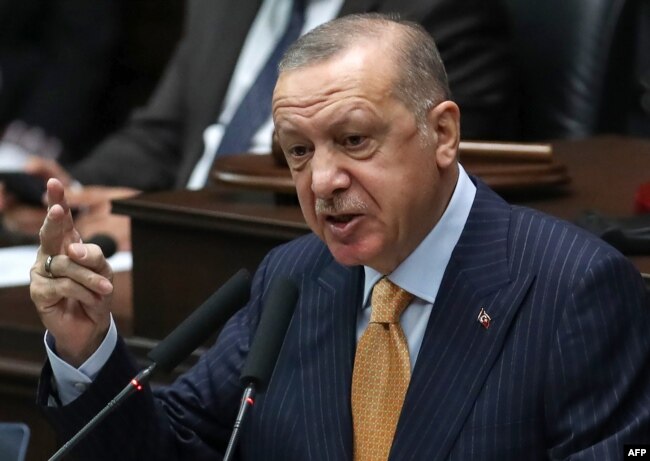 Cumhurbaşkanı Recep Tayyip Erdogan, partisinin grup toplantısında konuştu.