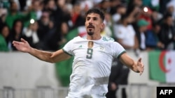 Dès la 6e minute, Baghdad Bounedjah a ouvert le score pour l'Algérie.