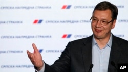 Premijer Srbije Aleksandar Vučić