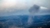 دود ناشی از یک حمله هوایی اسرائيل به منطقه‌ای در جنوب لبنان - آرشیو