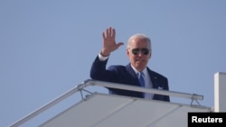 U.S. President Biden leaves Saudi Arabia