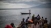 Embarquements sur le lac Tanganyika, à Uvira, le 22 mars 2015. 