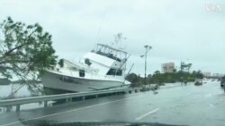 Boats Brought Ashore by Hurricane Sally's Storm Surge 