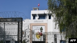 Le parlement tunisien siège à Tunis. Photo prise le 31 mars 2022. 