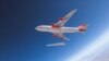 Un Boeing 747 modificado lanza un cohete de Virgin Orbit en un llamado lanzamiento horizontal.