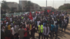 Manifestation contre le prix du carburant au Burkina Faso