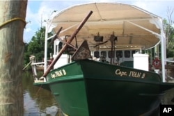 The Captain Ivan B, one of hundreds of private boats hired by BP for work in the Gulf of Mexico