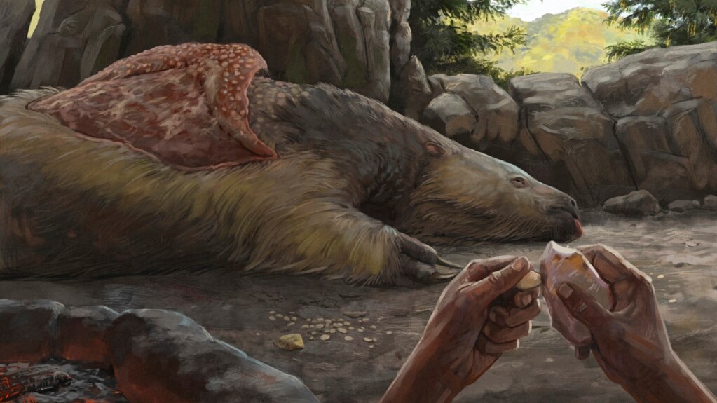 Researchers: Giant Sloths, Mastodons Lived with Humans in Americas