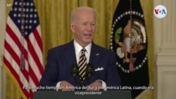 El presidente Biden habla sobre su gestión en Centroamérica