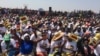 Some of the Zanu PF supporters who attended Friday rally addressed by President Robert Mugabe and his wife, Grace.