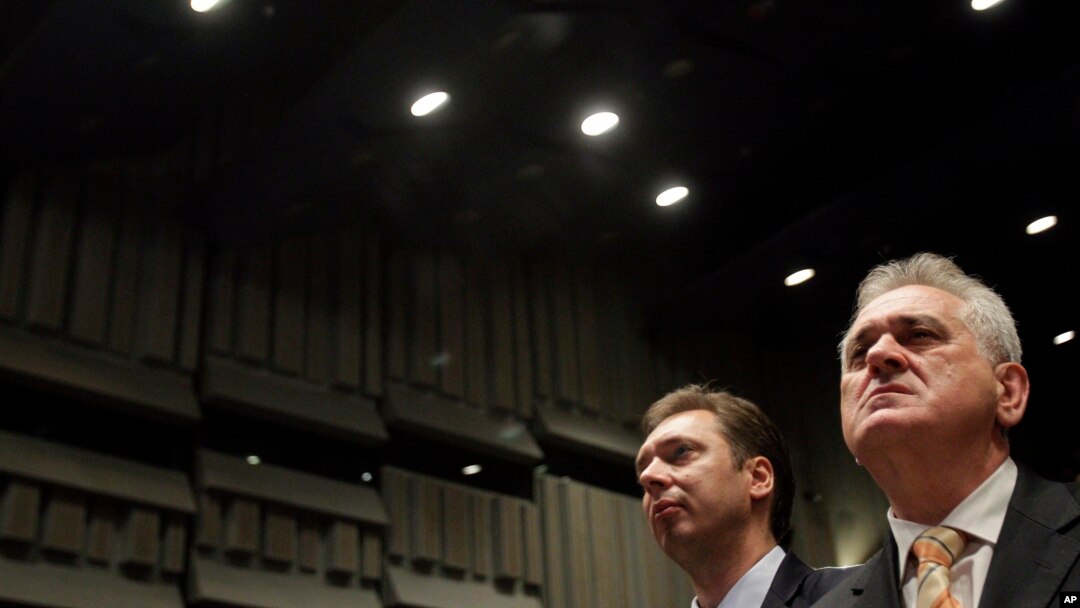 Premijer i predsednik Srbije, Aleksandar Vučić i Tomislav Nikolić