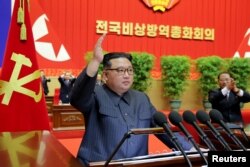 رهبر کره شمالی کیم جونگ اون