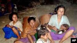 ထိုင်းမြန်မာနယ်စပ်က ကရင်ဒုက္ခသည်များ