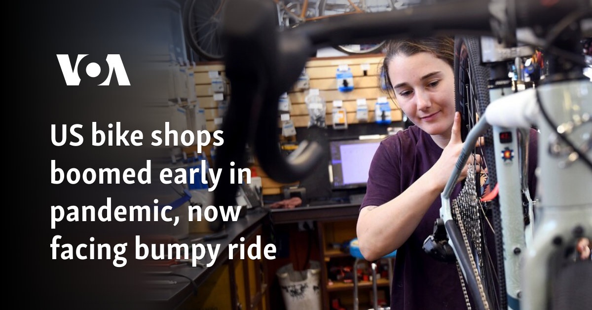 US bike shops boomed early in pandemic, now facing bumpy ride