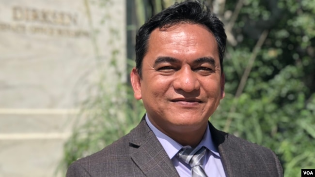 រូបឯកសារ៖ លោក​ ទូច វិបុល​ នាយក​ប្រតិបត្តិ​នៃ​អង្គការ​សម្ព័ន្ធមិត្ត​ ខ្មែរ ​អាមេរិកាំង​។