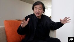 Tokyo-born architect Shigeru Ban, 56, the recipient of the 2014 Pritzker Architecture Prize, in New York, March 20, 2014. 