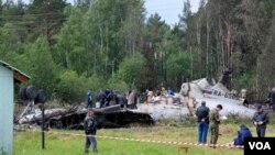 El avión quedó a un kilómetro de la pista cuando se desvió de su curso.