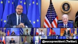 Віртуальний саміт лідерів ЄС та США