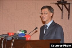 FILE - China's ambassador to Pakistan, Yao Jing, Islamabad, April 20, 2018 (Courtesy: Pakistan China Institute)