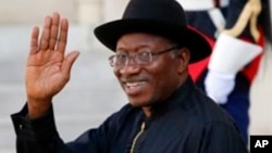 Shugaban Najeriya Goodluck Jonathan 