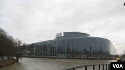 斯特拉斯堡的欧洲议会。