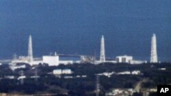 Aerial view of Fukushima Daiichi nuclear power plant in Fukushima, March 18, 2011.