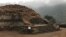 A general view of main stupa, is seen after it was discovered and unveiled to the public, during a ceremony at the Buddhist-period archeological site near Haripur, in Khyber Pakhtunkhwa (KPK) province, Pakistan, Nov. 15, 2017. 