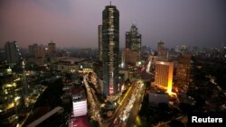 Kawasan bisnis di Jakarta, 5 November 2019. (Foto: Reuters)