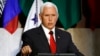 Carrots and Sticks Fill Pence Venezuela Speech