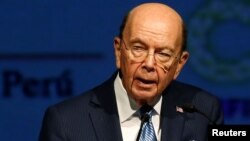 Menteri Perdagangan AS Wilbur Ross 